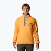 Pánska fleecová mikina Columbia Helvetia II Half Snap Fleece summer orange