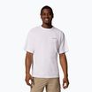 Pánske tričko Columbia Cedar Trail Back Graphic Tee white/trailguide icons