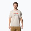 Pánske tričko Columbia Ice Lake II SS Tee dark stone/peak direction