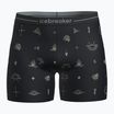 Termoaktívne boxerky  icebreaker Merino150 Anatomica Boxers Explore More black/aop