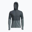 Pánska trekingová  mikina Icebreaker Merino 260 Quantum IV Zip Hoodie arctic