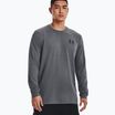 Pánske tréningové tričko s dlhým rukávom Under Armour Sportstyle Left Chest LS 12 šedé 1329585