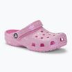 Šľapky detské ,sandále, Crocs Classic Glitter Clog flamingo