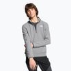 Pánska mikina The North Face 100 Glacier 1/4 Zip fleece medium grey heather