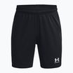 Detské futbalové šortky Under Armour Challenger Knit black/white