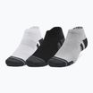 Ponožky Under Armour Performance Tech Low 3 mod grey/white/jet grey