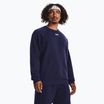 Pánska mikina Under Armour Rival Fleece Crew midnight navy/white