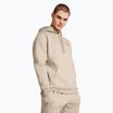 Pánska mikina Under Armour Essential Fleece Hoodie timberwolf taupe light hthr/timberwolf taupe