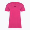 Dámske tréningové tričko Under Armour Off Campus Core astro pink/black