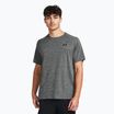 Pánske tričko Under Armour Tech Textured castlerock/black