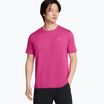 Under Armour Rush Energy pánske tréningové tričko astro pink/astro pink