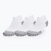 Bežecké ponožky Under Armour Dry Run Cushion No Show 3 pary white/halo gray/reflective