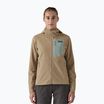 Dámska softshellová bunda Patagonia R1 CrossStrata Hoody seabird grey