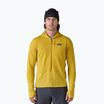 Pánska softshellová bunda Patagonia R1 Hybrid Pullover Hoody bundle green
