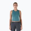 Dámske tričko Patagonia Reversible Tank wetland blue trekking t-shirt