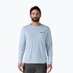 Pánske tričko longsleeve Patagonia Cap Cool Daily Graphic Shirt-Waters fitz roy trút/fleck blue