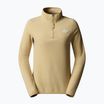 Dámska mikina The North Face 100 Glacier 1/4 Zip khaki stone