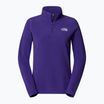 Dámska mikina The North Face 100 Glacier 1/4 Zip peak purple