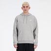 Pánska mikina New Balance Small Logo French Terry Hoodie athletic grey