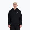 Pánska mikina New Balance Small Logo French Terry Hoodie black