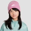 Detská zimná čiapka Nike Peak magic flamingo/white