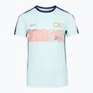 Detské futbalové tričko Nike CR7 Academy Dri-FIT sotva zelené/modré prázdne/kovovo zlaté