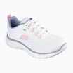 Dámske topánky SKECHERS Flex Appeal 5.0 New Path white/pink/blue
