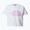 Detské tričko The North Face Crop Easy Tee tnf white/cyber t-shirt