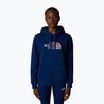 Dámska mikina The North Face Drew Peak Pullover Hoodie blue/metal pink