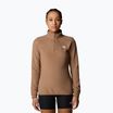 Dámska mikina The North Face 100 Glacier 1/4 Zip latte