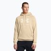 Pánska mikina Under Armour Rival Fleece Logo HD city khaki/summit white