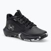 Detské basketbalové topánky Under Armour GS Lockdown 7 black/black/metallic silver
