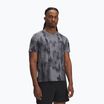 Pánske bežecké tričko Under Armour Launch Elite Print titan gray/reflective
