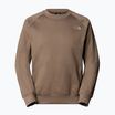 Pánska mikina The North Face Raglan Box Nse Crew mocha brown/mushroom grey