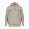 Pánska mikina New Balance Reimagine Fleece Hraphic Hoody timberwolff