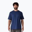 Pánske  tričko Patagonia Boardshort Logo Pocket Responsibili clement blue