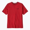 Pánske  tričko Patagonia P-6 Logo Responsibili-Tee amanita red