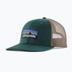 Šiltovka Patagonia P-6 Logo Trucker cascade green