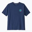 Pánske  tričko Patagonia Unity Fitz Responsibili clement blue