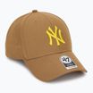 47 Značka MLB New York Yankees MVP camel baseballová čiapka