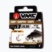 VMC Karp Gold methode leader loop háčik s ostňom + vlasec 10 ks zlatý 271102