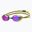 Plavecké okuliare Arena Python Mirror violet/plum/artic lime