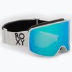 Dámske snowboardové okuliare ROXY Storm Women J 2021 bright white/amber rose ml turquesa