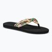 Dámske žabky ROXY Paia V black/pink/soft lime