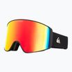 Pánske okuliare na snowboard Quiksilver Storm MG black/clux ml red