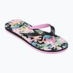 Detské žabky ROXY Tahiti VII black/pink šablóna