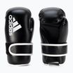 Boxerské rukavice Adidas Point Fight Adikbpf1 čiernobiele ADIKBPF1
