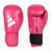 Boxerské rukavice adidas Speed 50 rúžovo-biele