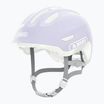 Detská cyklistická prilba ABUS Smiley 3.0 ACE LED pure lavender