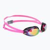 Plavecké okuliare aquaFeel Glide Mirrored red